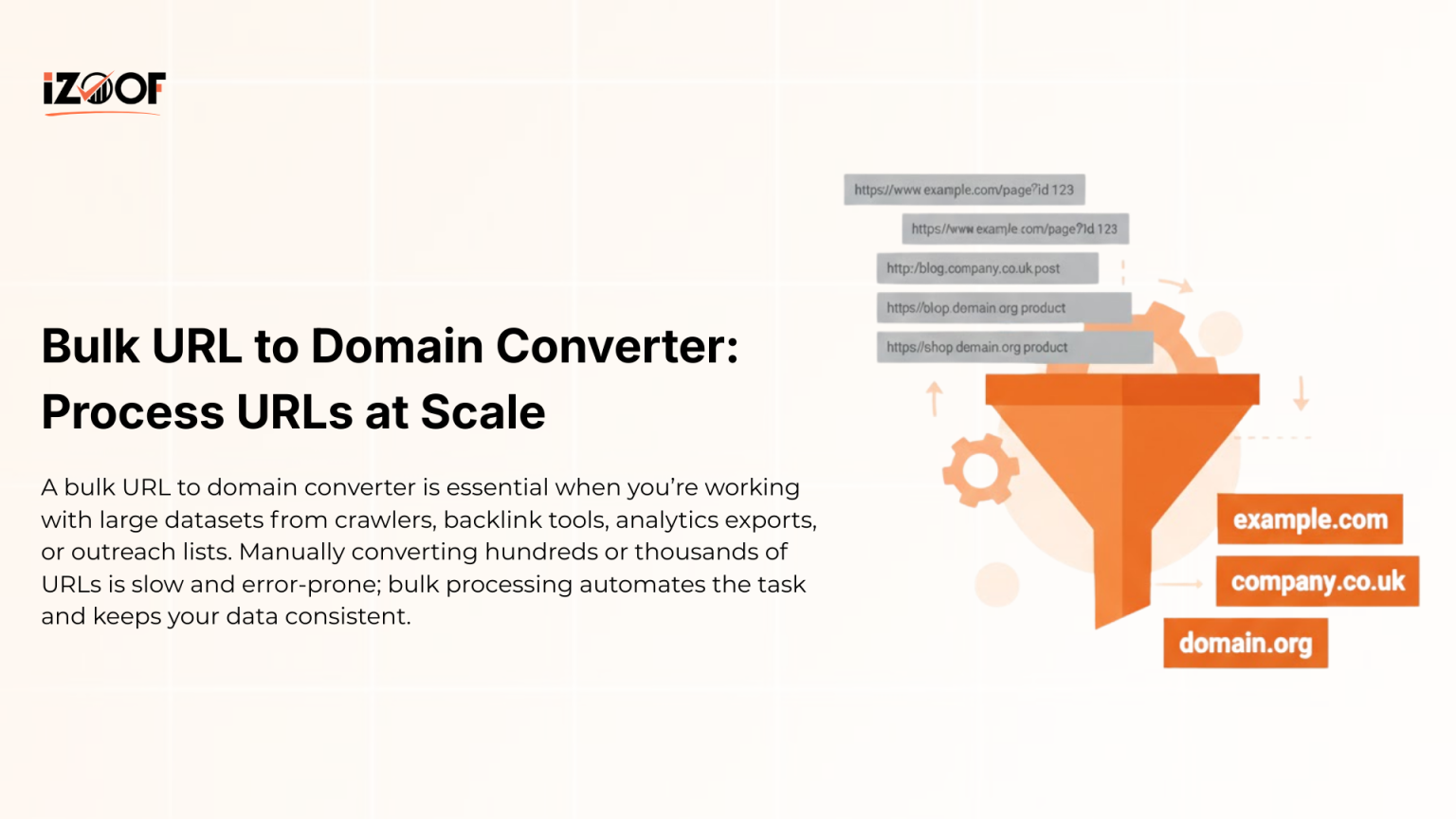 URL to Domain | Convert URLs into Clean Domain Names
