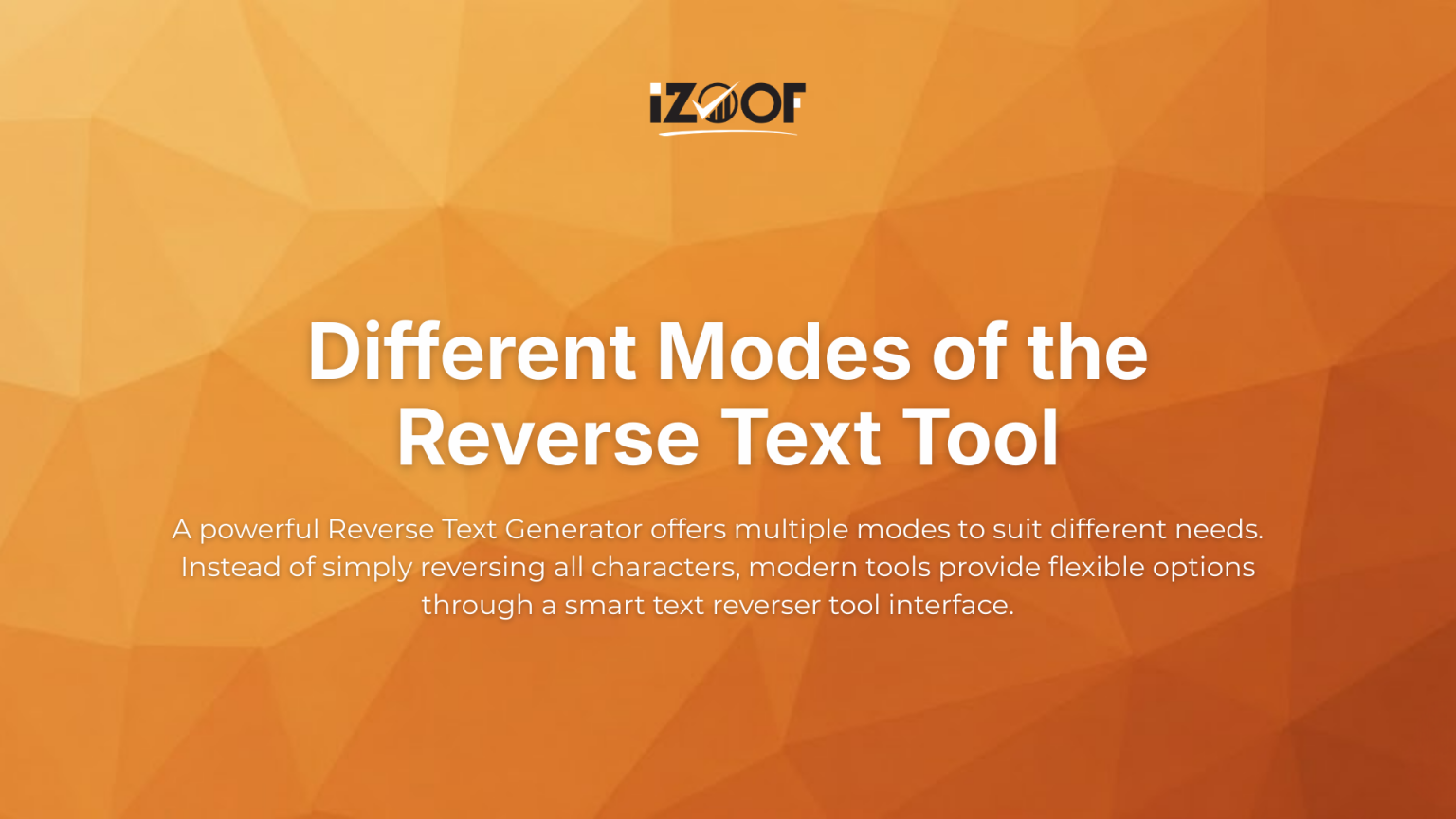 Advanced Reverse Text Generator | Flip Text Online Easily