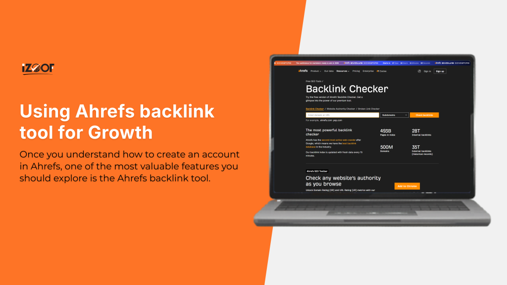 how to create account in ahrefs